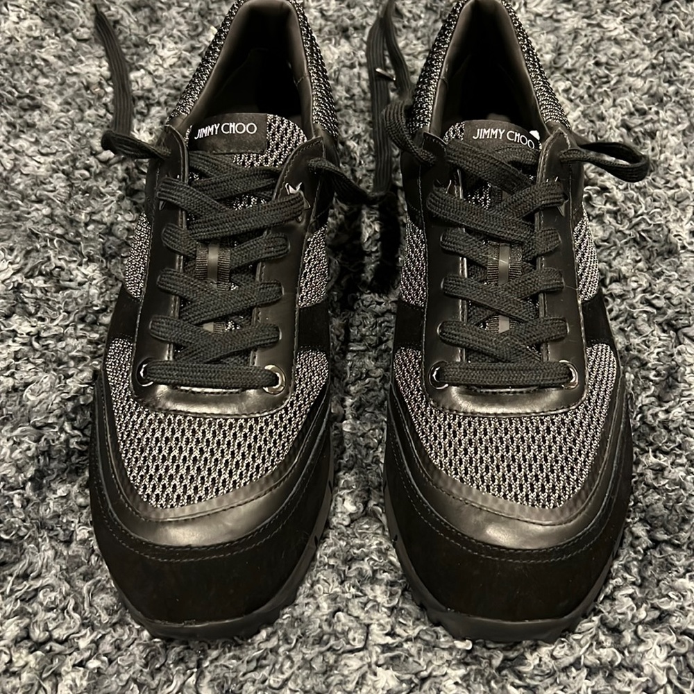 Jimmy Choo Mens Designer Sneakers Size 46 (12-13 US)
